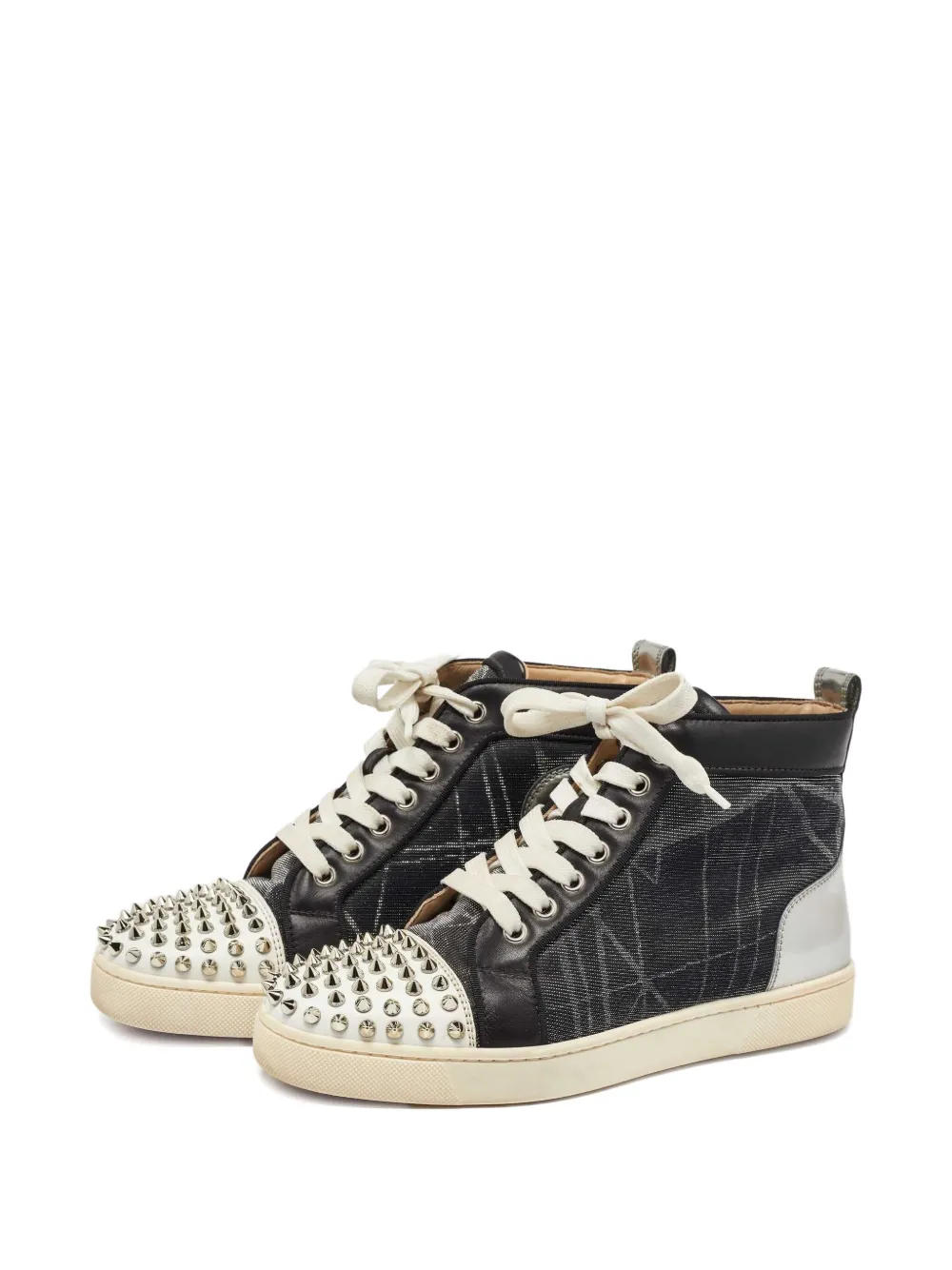 Christian Louboutin Pre-Owned Lou Spikes sneakers - Zwart