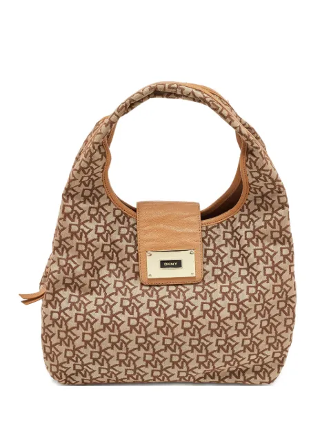DKNY Vintage bolso shopper mediano con monograma pre-owned