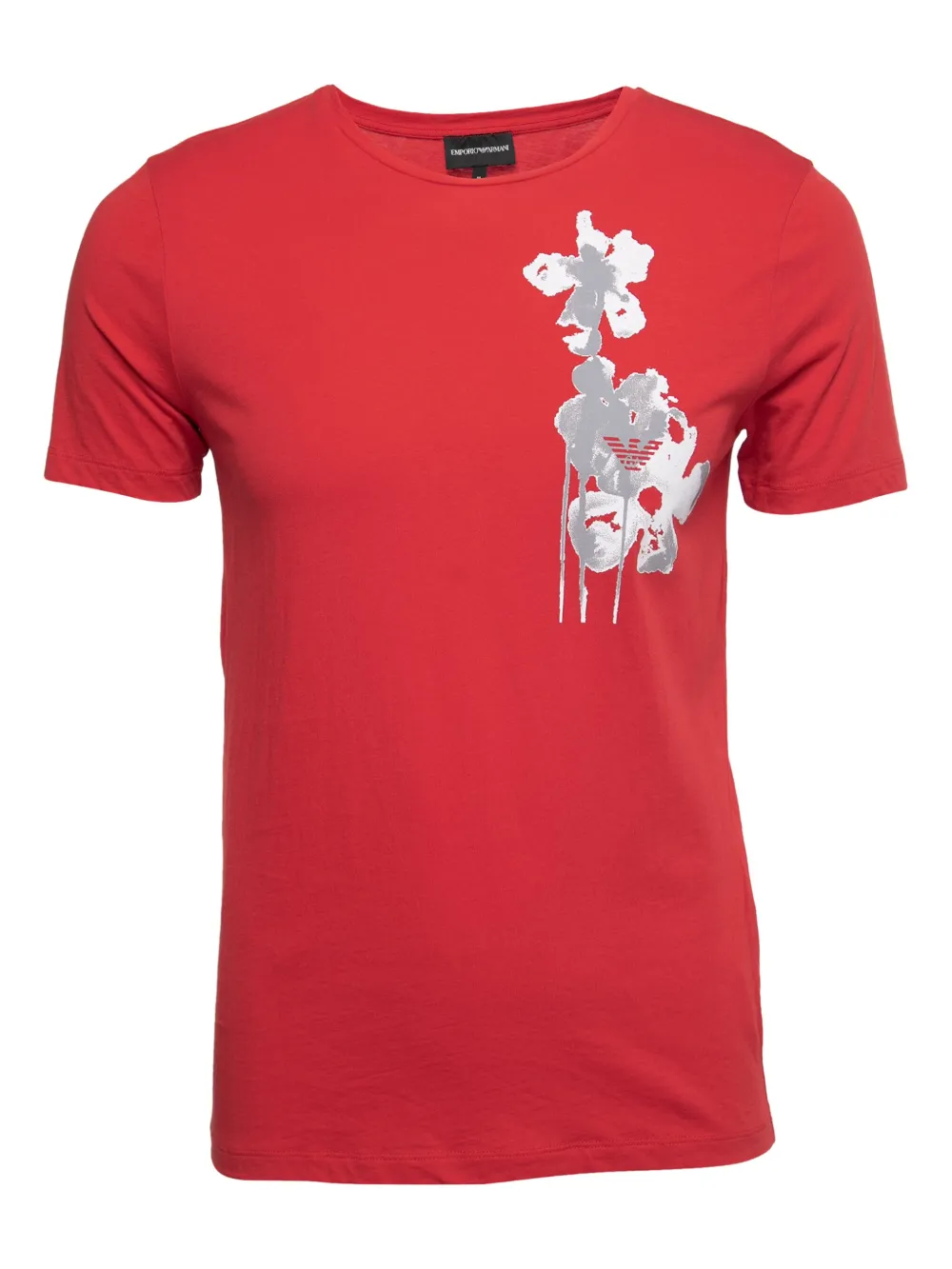 floral-print t-shirt