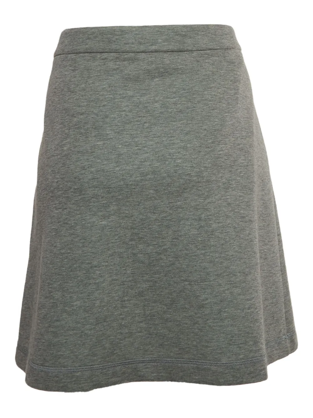Moschino Pre-Owned 2024 tweed midi-rok met vlakken - Grijs