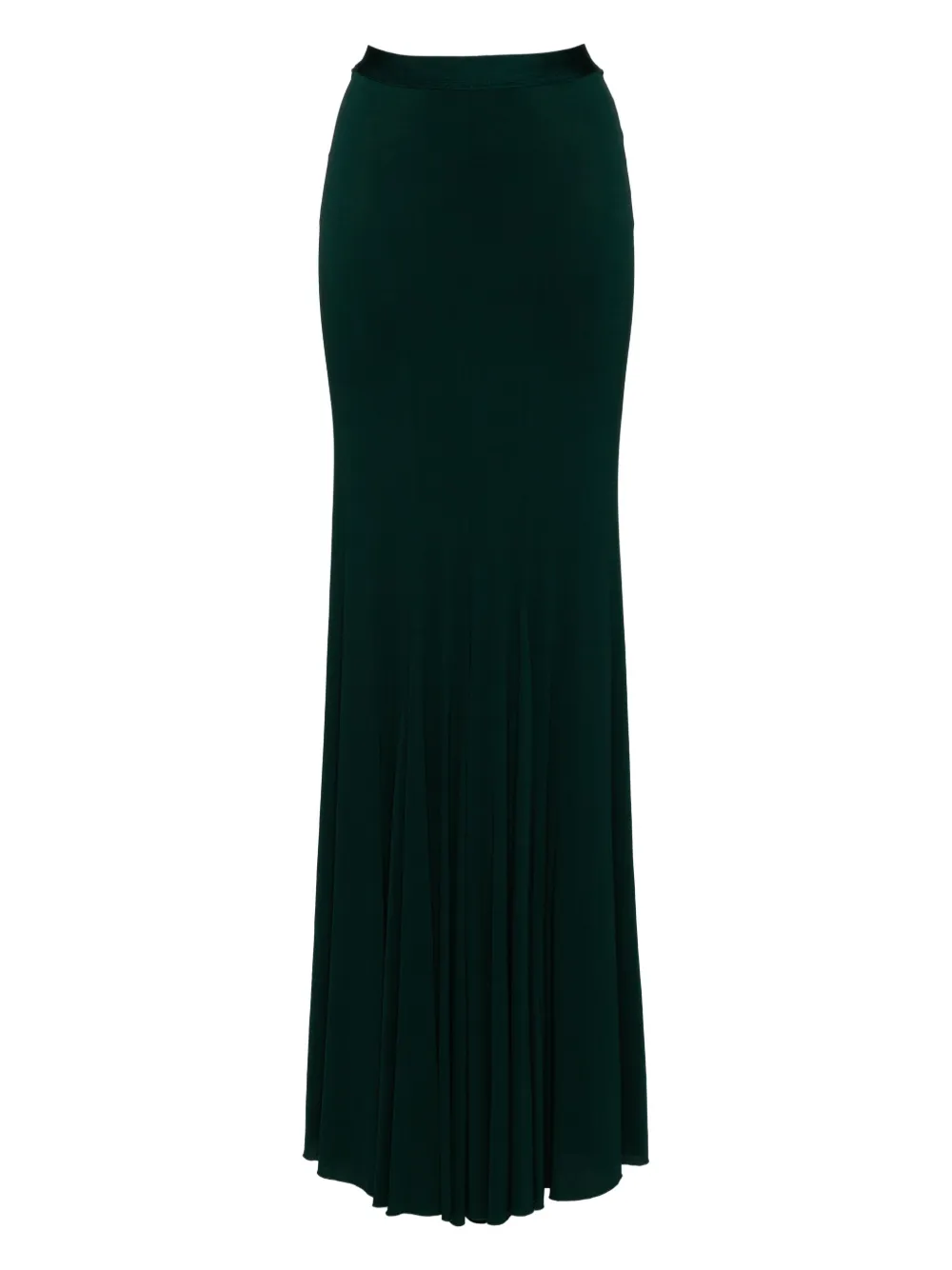 Herve L. Leroux fishtail skirt Groen