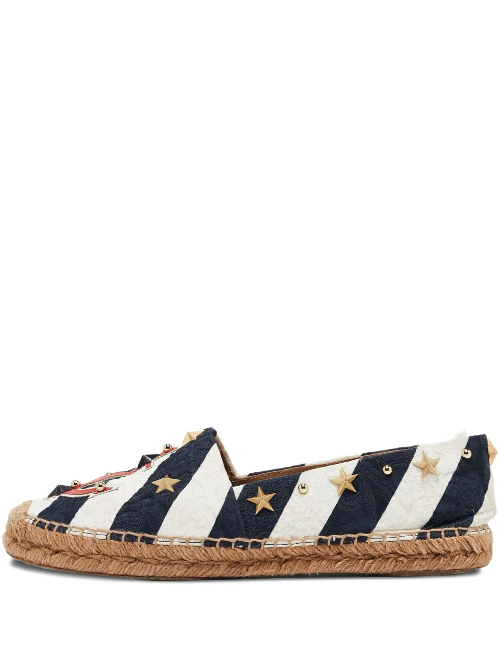 Dolce & Gabbana Pre-Owned alpargatas a rayas | azul | Image 1
