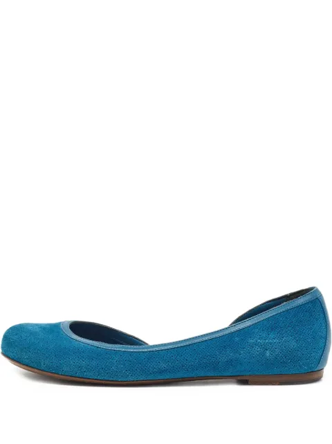 Bottega Veneta Pre-Owned flats de gamuza