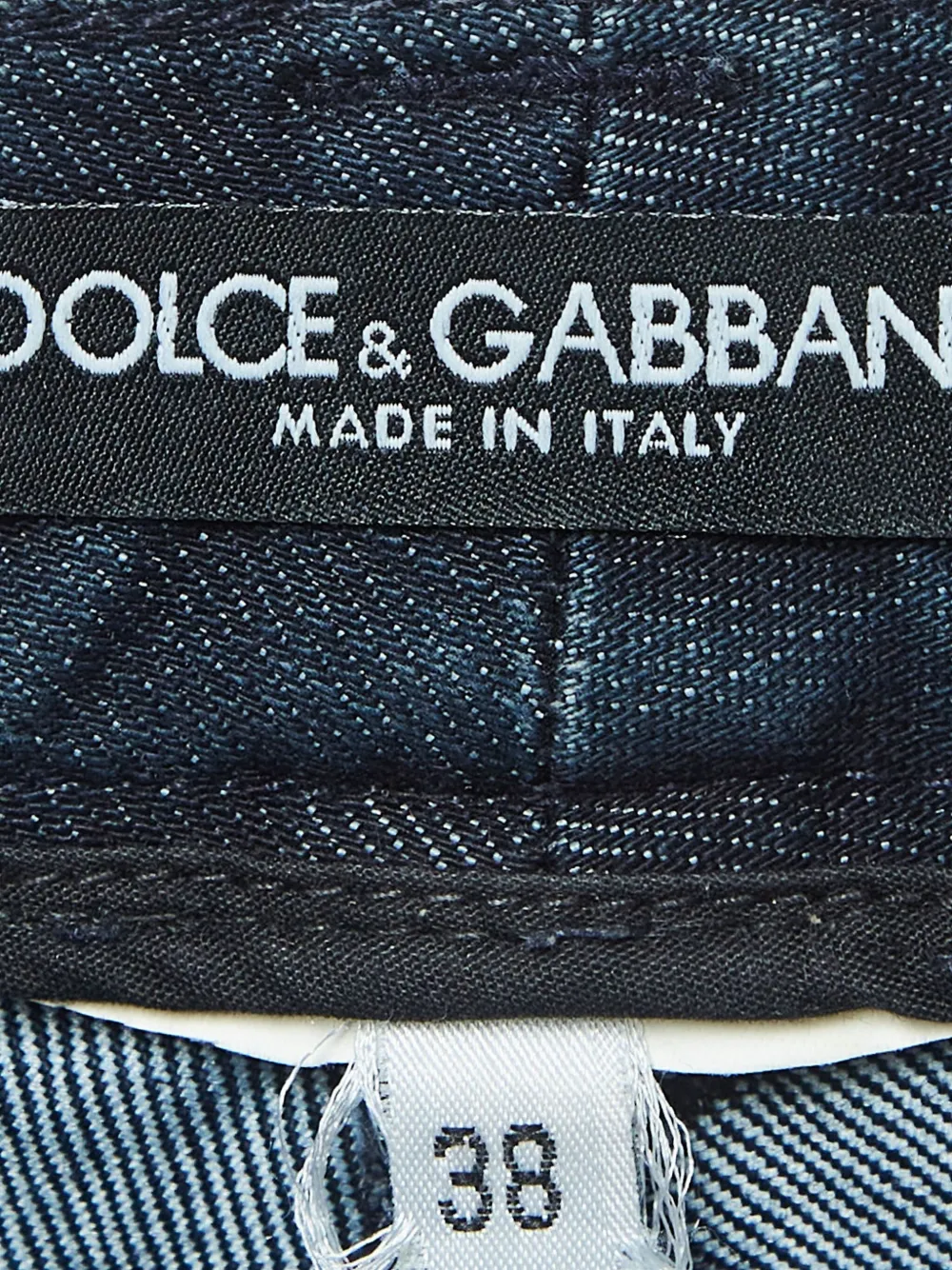 Pre-owned Dolce & Gabbana 2024 Side-stripe Jeans In Blue