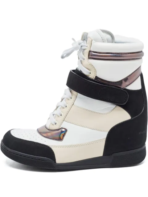 Marc Jacobs Vintage leather heeled sneakers 