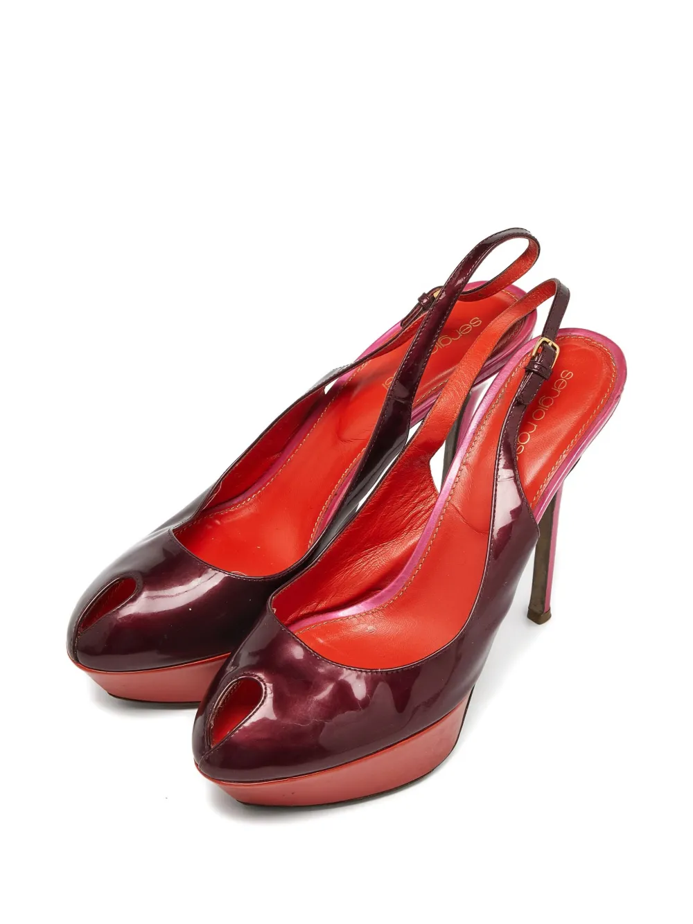 Sergio Rossi Vintage Pre-owned 135mm slingback pumps | Image 2