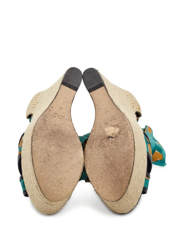 送料込/関税込■GUCCI■GGレザーエスパドリーユウェッジ エスパドリーユ GUCCI(グッチ) - 海外通販のBUYMA