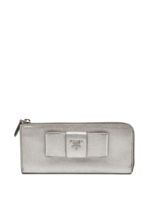 Prada Pre-Owned محفظة جلد بربطة