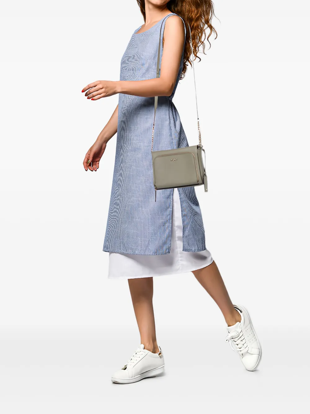 DKNY Vintage Pre-owned leather shoulder bag | Image 2