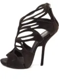 Giuseppe Zanotti Vintage 135mm suede sandals - Black