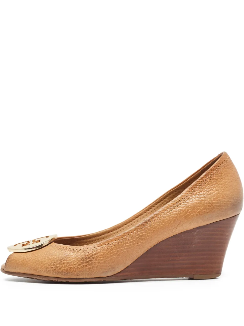 Tory Burch プレオウンド Sally 100mm パンプス - ニュートラル Tory Burch プレオウンド Sally 100mm パンプス - ニュートラル