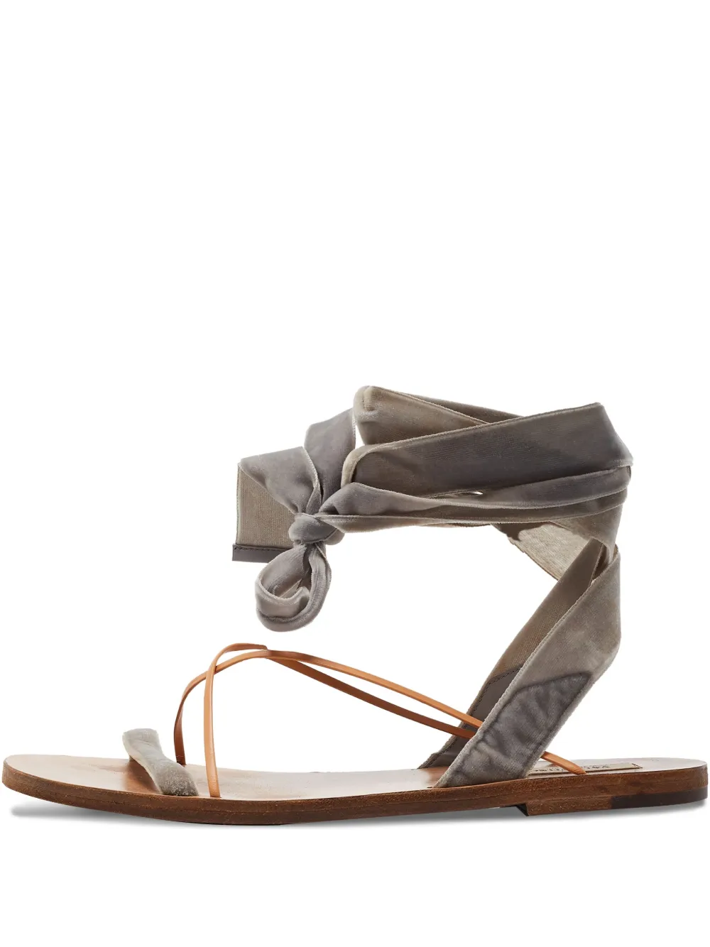Pre-owned Valentino Garavani Velvet Sandals