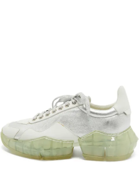 Jimmy Choo Pre-Owned translucent-sole sneakers