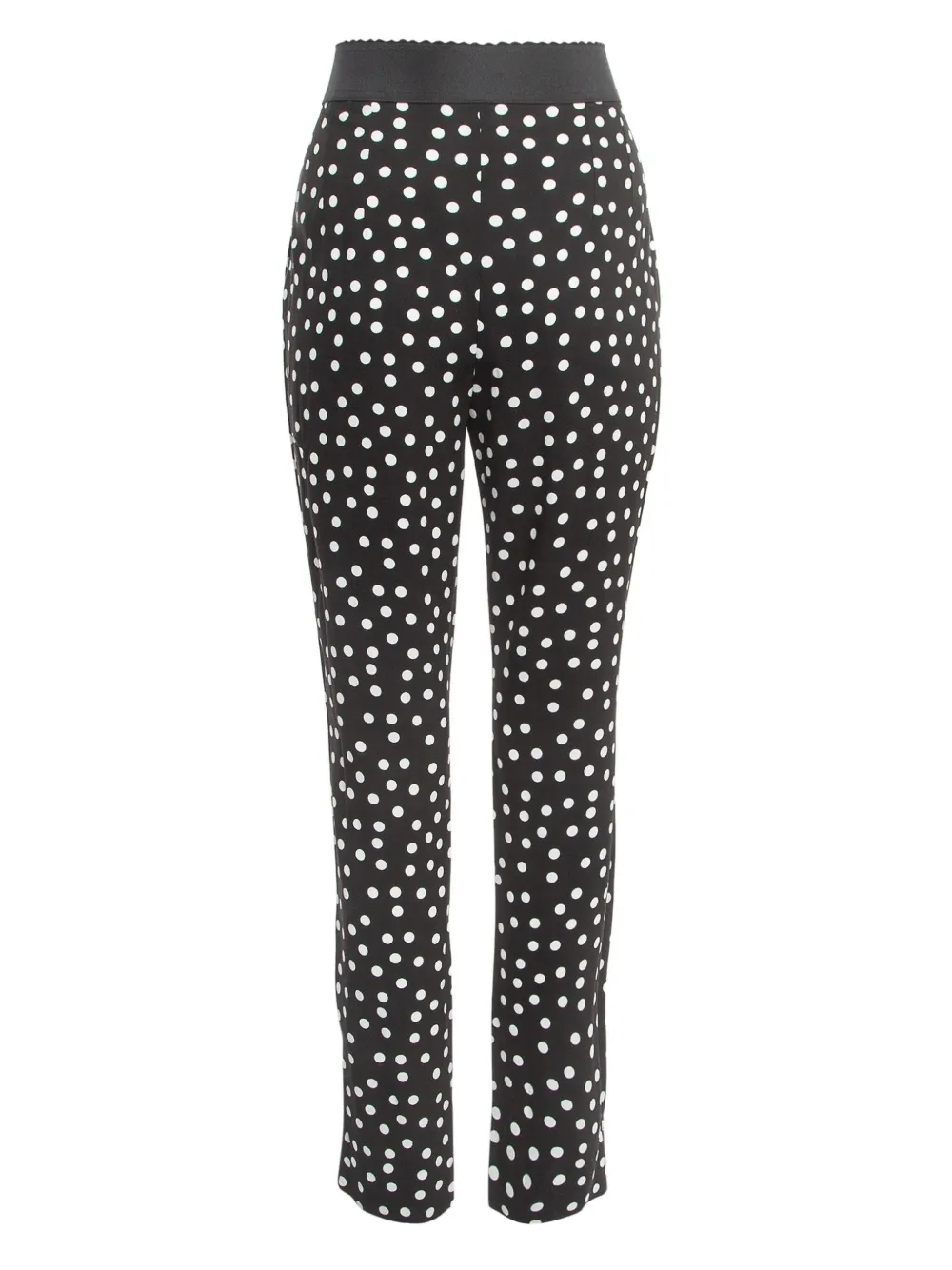Dolce & Gabbana Pre-Owned polka-dot crepe trousers | Image 2