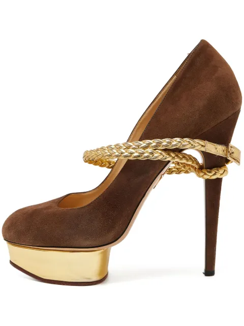 Charlotte Olympia pre-owned 160mm Dolly pumps