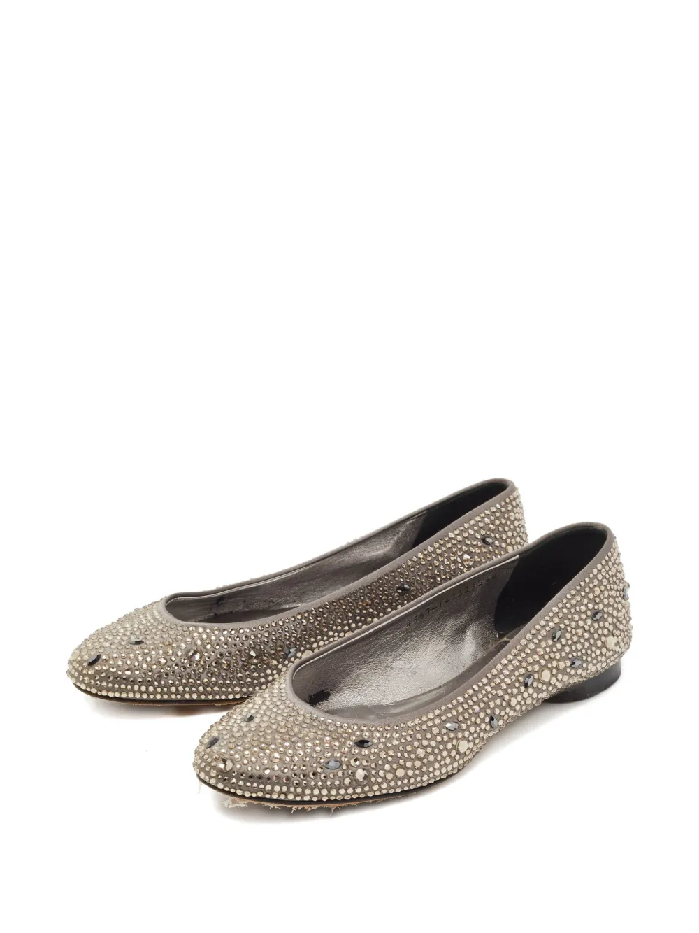 Gina crystal-embellishment ballet flats | Image 2