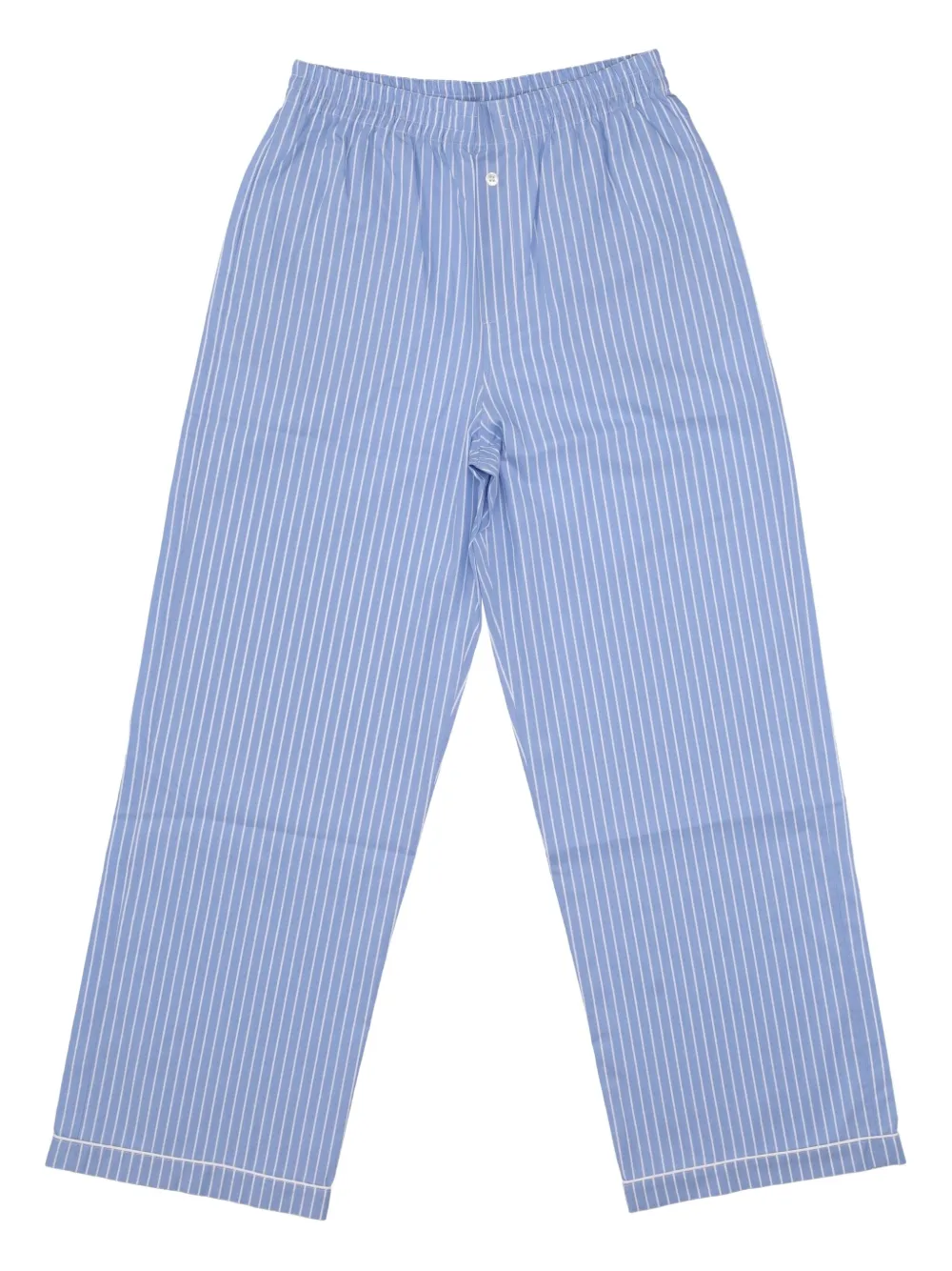 LA ROSE Gestreepte broek Blauw