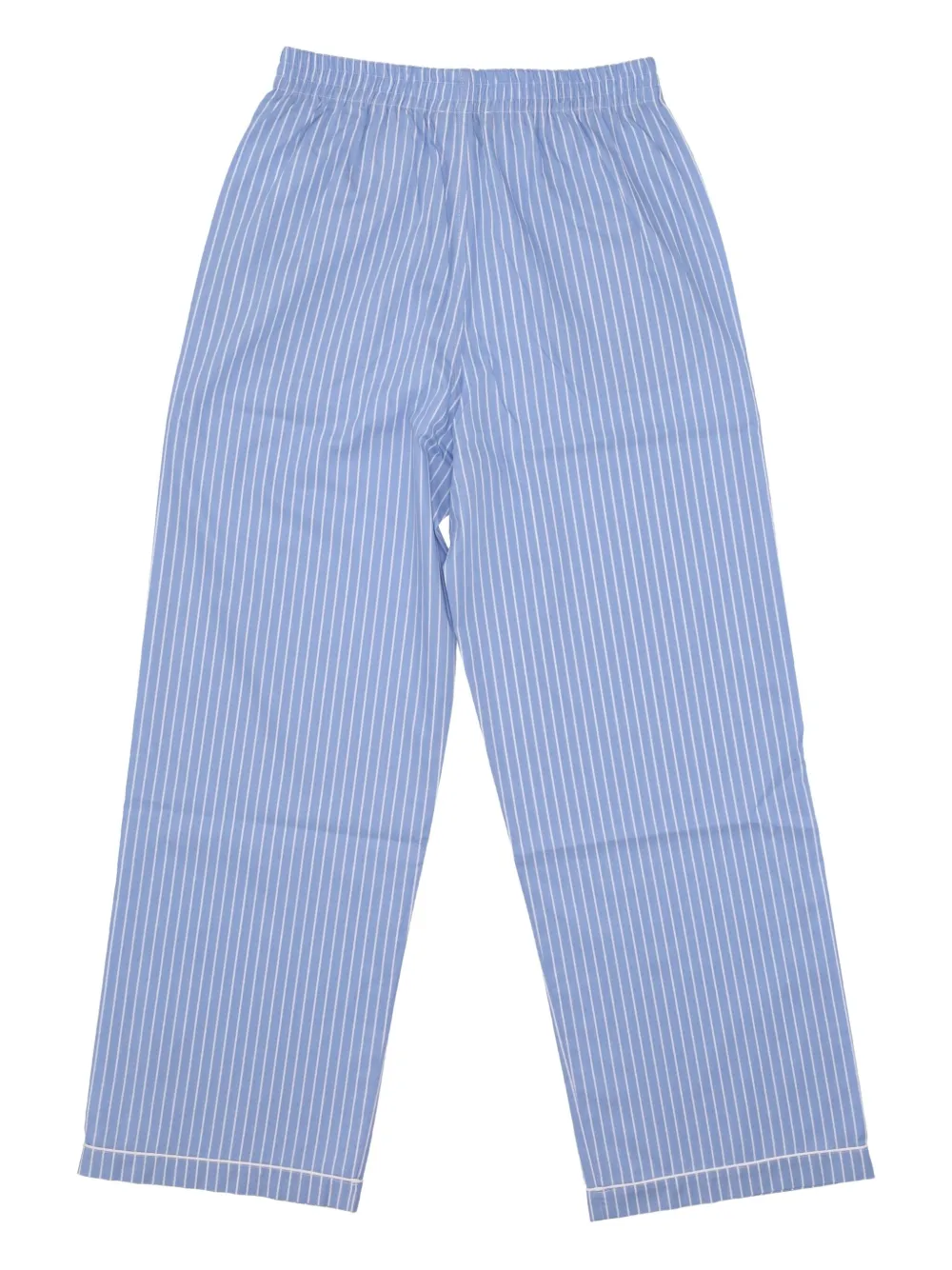 LA ROSE Gestreepte broek Blauw