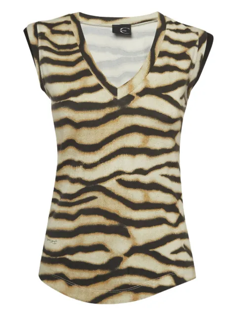Just Cavalli Vintage animal-print tank top