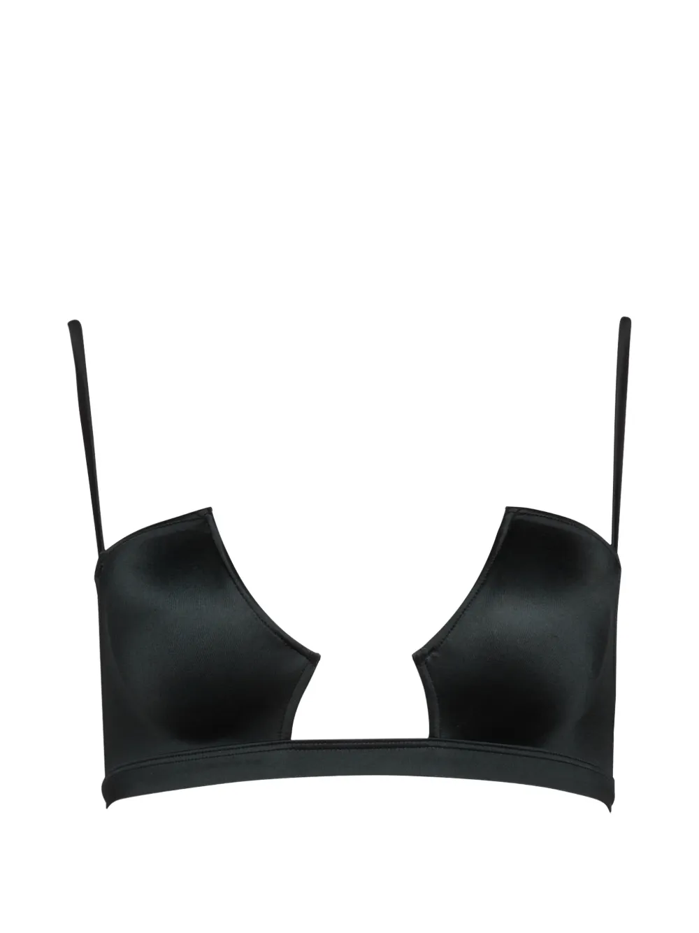 Maison Close Glow bikini top - Nero