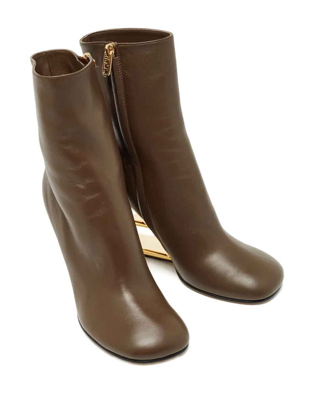 Fendi Pre-Owned 90mm leather boots | Image 2