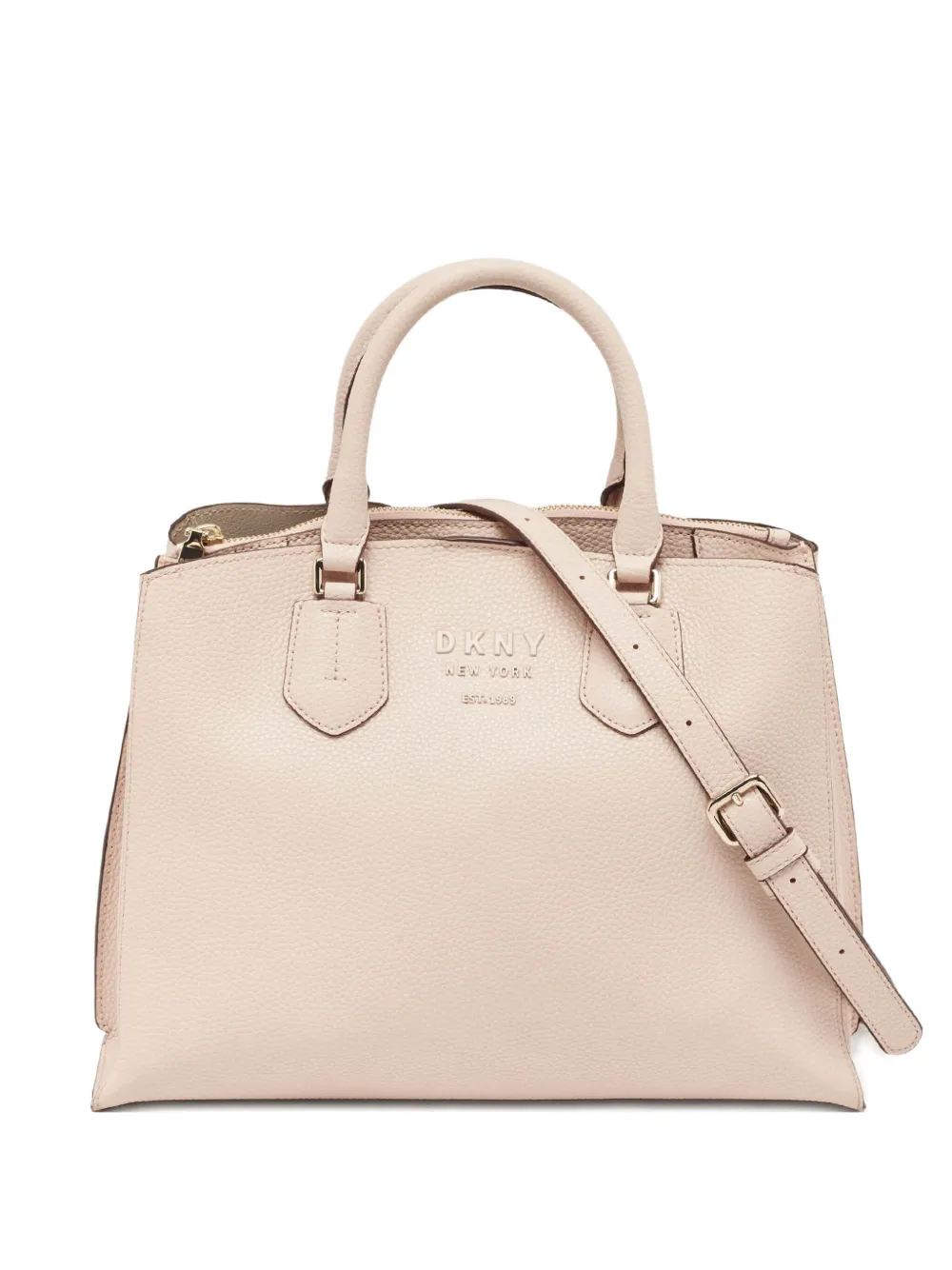 DKNY Vintage leather tote bag | Pink | Image 1