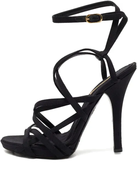 Dolce & Gabbana Pre-Owned 120mm leather heeled sandals
