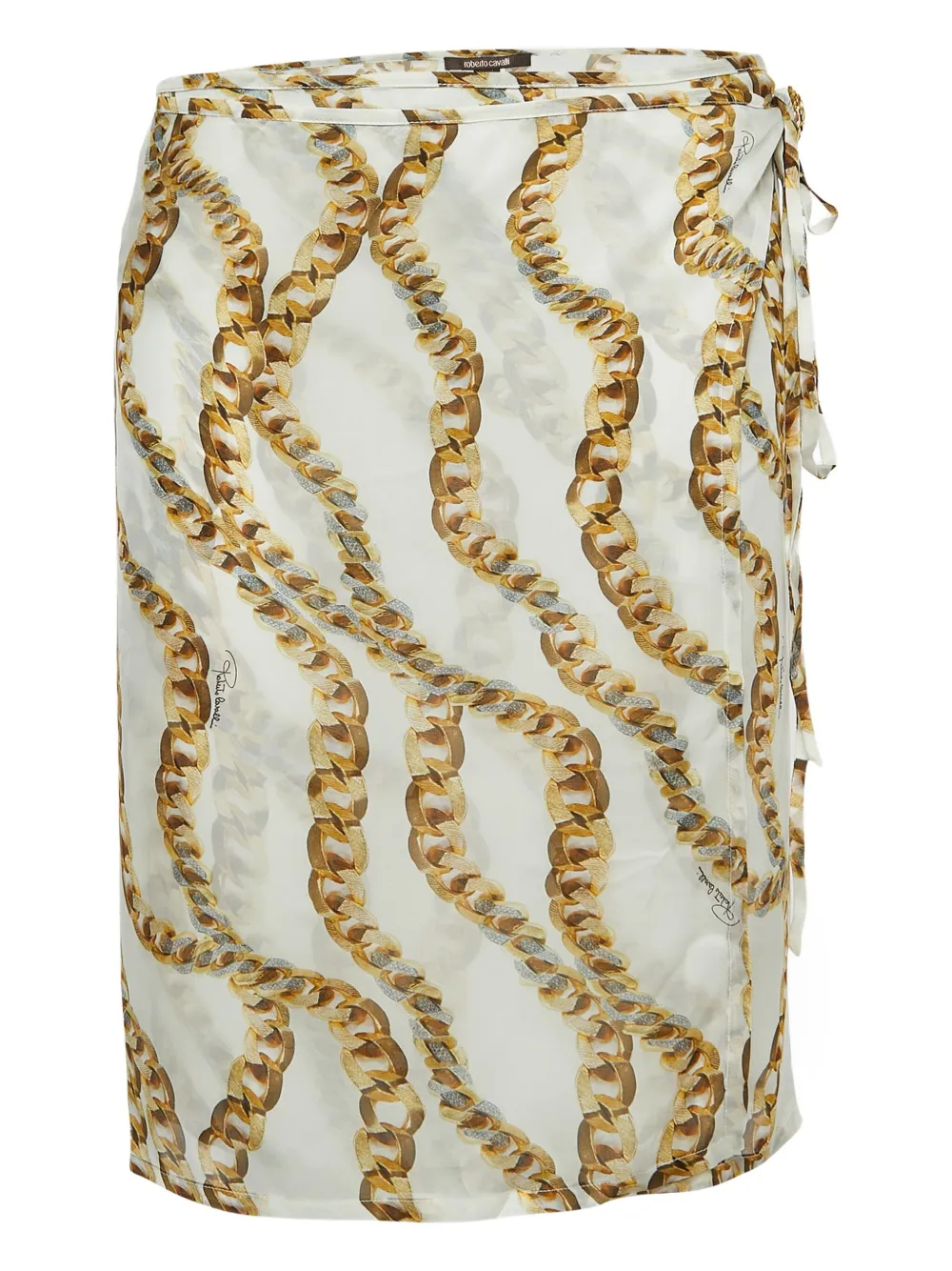 Roberto Cavalli Vintage Gonna con stampa 2023 - Bianco