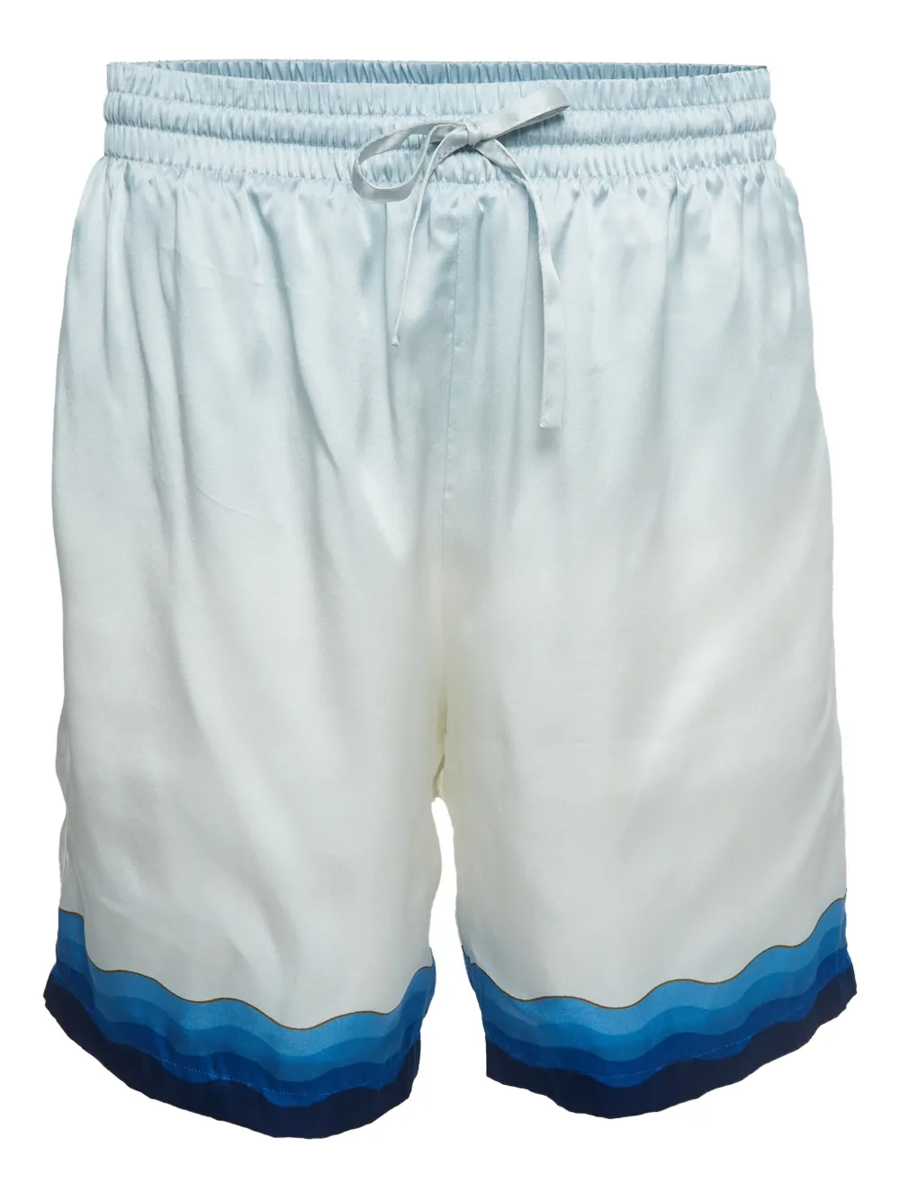 Casablanca pre-owned silk shorts | Blue | Image 1