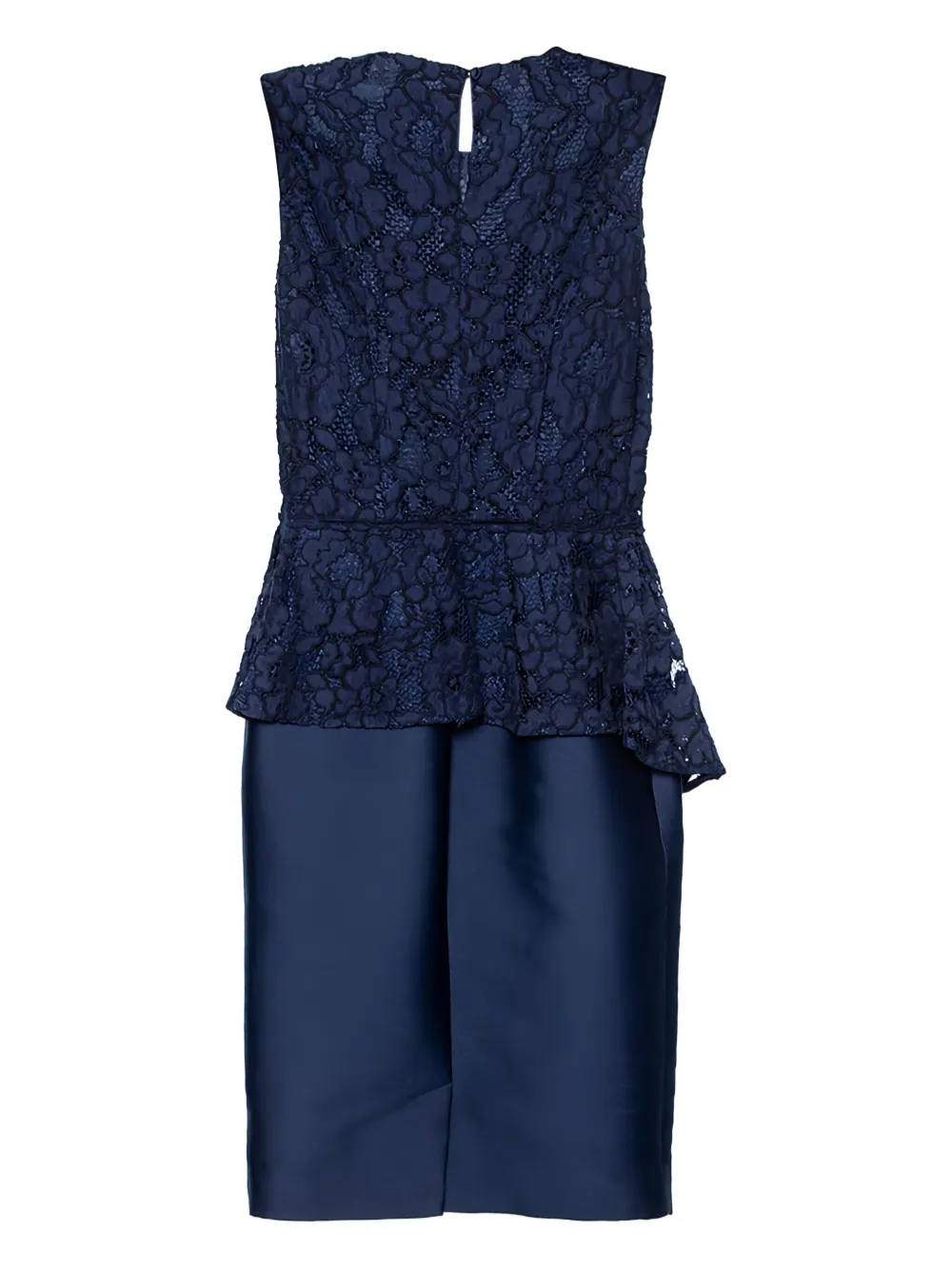 Carolina Herrera Vintage peplum lace midi dress | Image 2