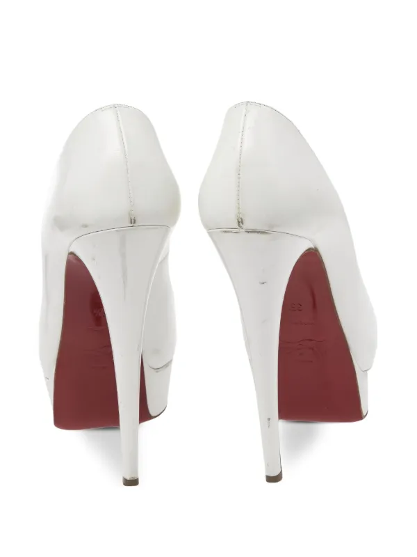 Christian Louboutin Pre-Owned 140mm Lady peep-toe Platform Pumps