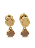 Burberry Pre-Owned Nut & Bolt drop earrings - Gold