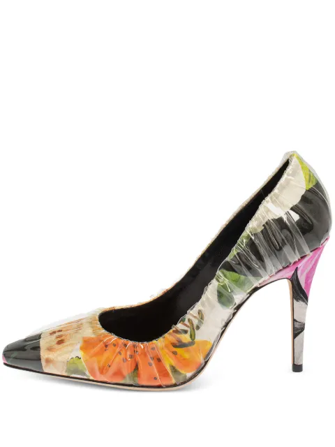 Jimmy Choo Pre-Owned x Off White 100mm Anne pumps