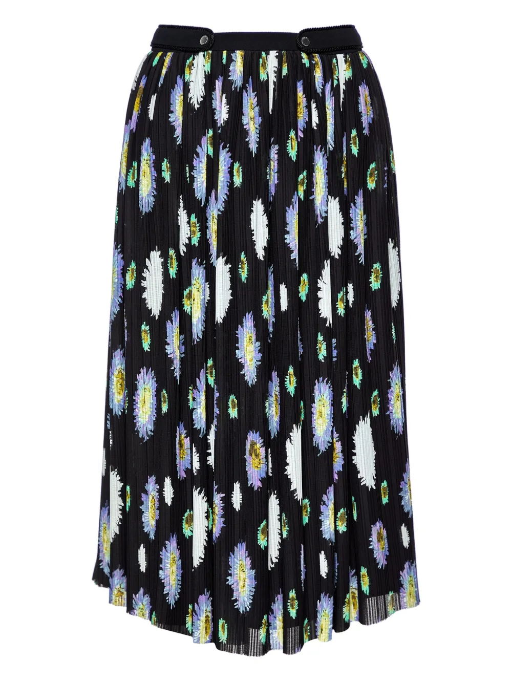 Kenzo Pre-Owned falda midi con estampado floral | negro | Image 1