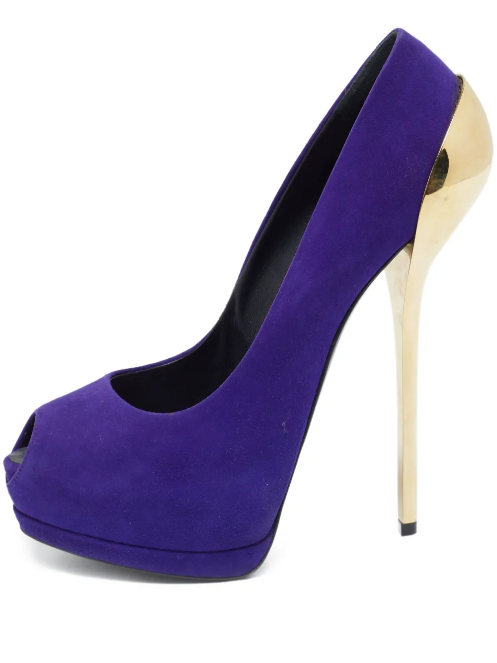 Giuseppe Zanotti Vintage 150mm peep-toe platform pumps | Purple | Image 1