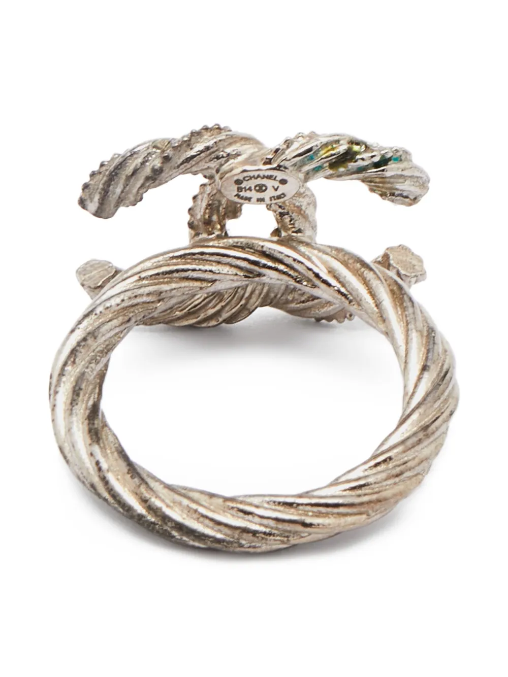 CHANEL Pre-Owned Twisted CC ring | Image 2