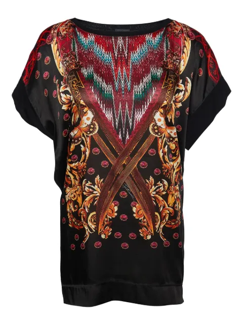 Just Cavalli Vintage pre-owned ornate-print top