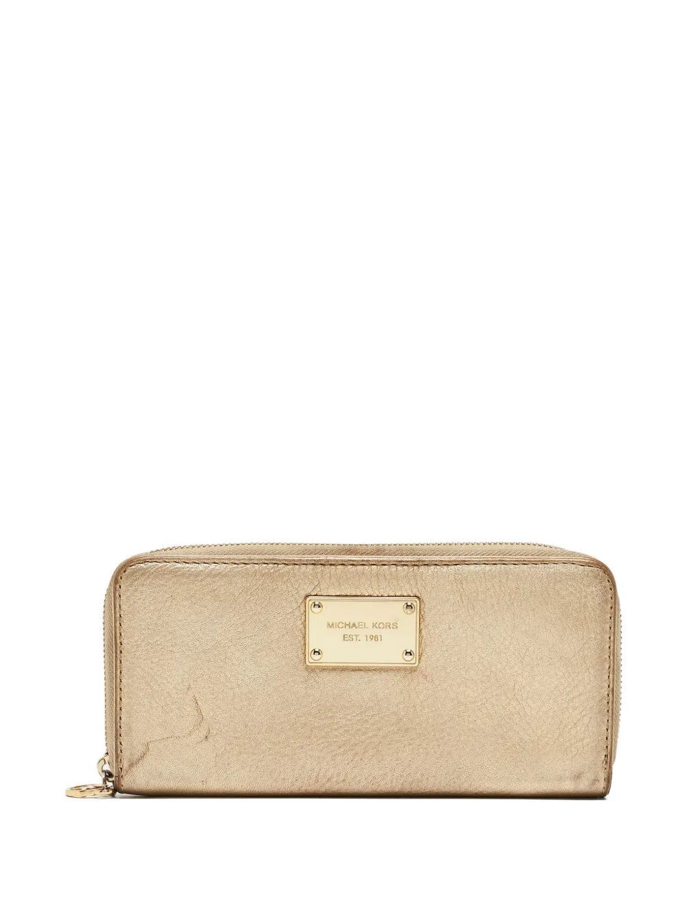 Michael Kors Vintage プレオウンド財布 - ゴールドトーン Michael Kors Vintage プレオウンド財布 - ゴールドトーン