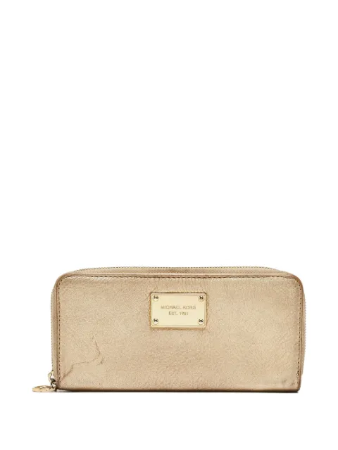 Michael Kors Vintage portefeuille zippé en cuir pre-owned