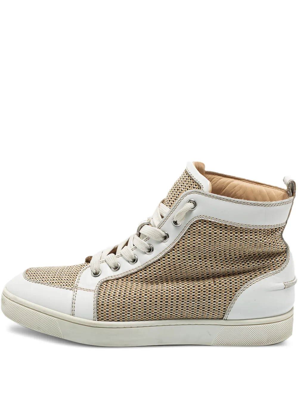 Christian Louboutin Pre-Owned Rantus Orlato ハイカット スニーカー - ニュートラル Christian Louboutin Pre-Owned Rantus Orlato ハイカット スニーカー - ニュートラル