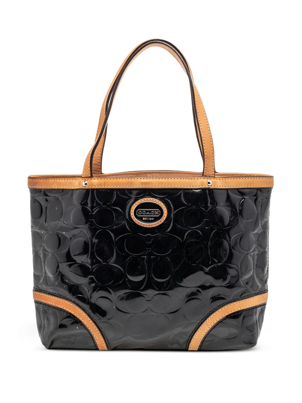 Pre-owned Coach Vintage Peyton Tote Bag