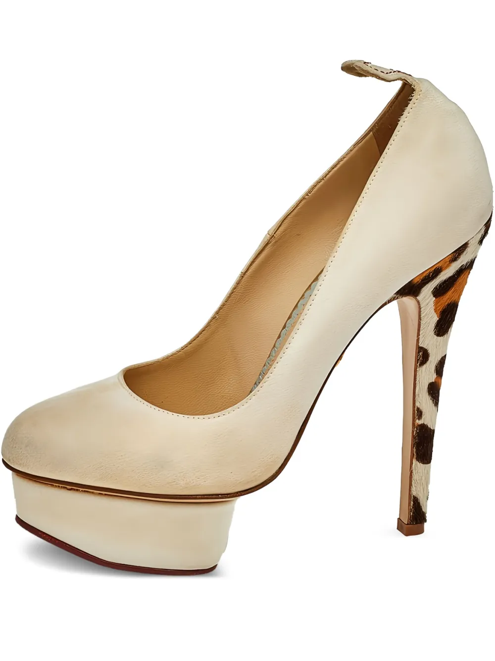 Pre-owned Charlotte Olympia  145mm Dolly Pumps