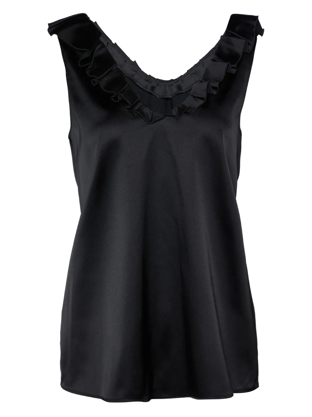 Moschino Pre-Owned V-neck top | Black | Image 1