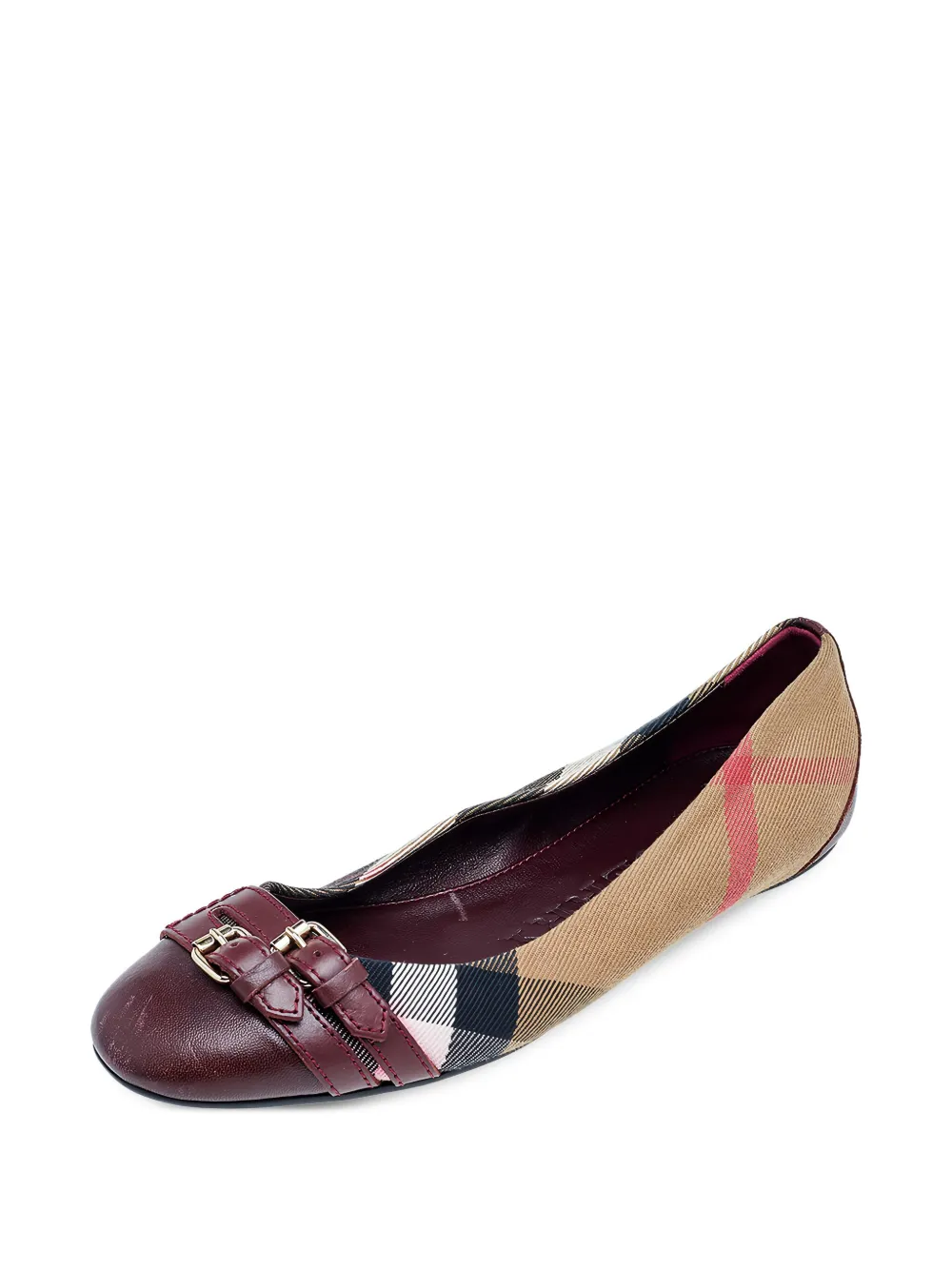 Burberry Pre-Owned Vintage Check ballet flats | Image 2