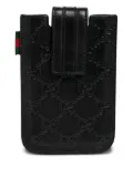 Gucci Pre-Owned Guccissima iPhone case - Black