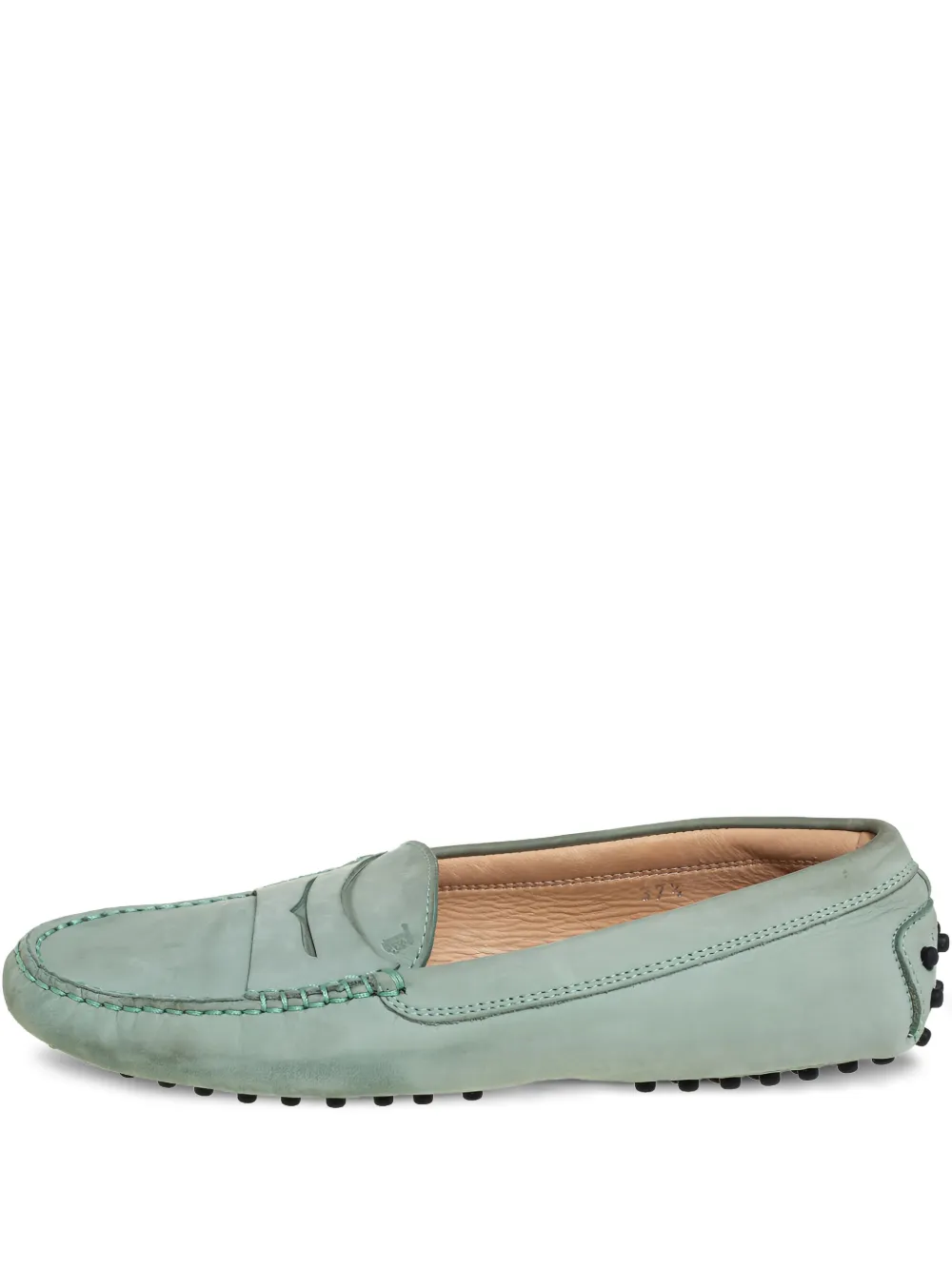 Tod's Vintage スエード ローファー - グレー Tod's Vintage スエード ローファー - グレー
