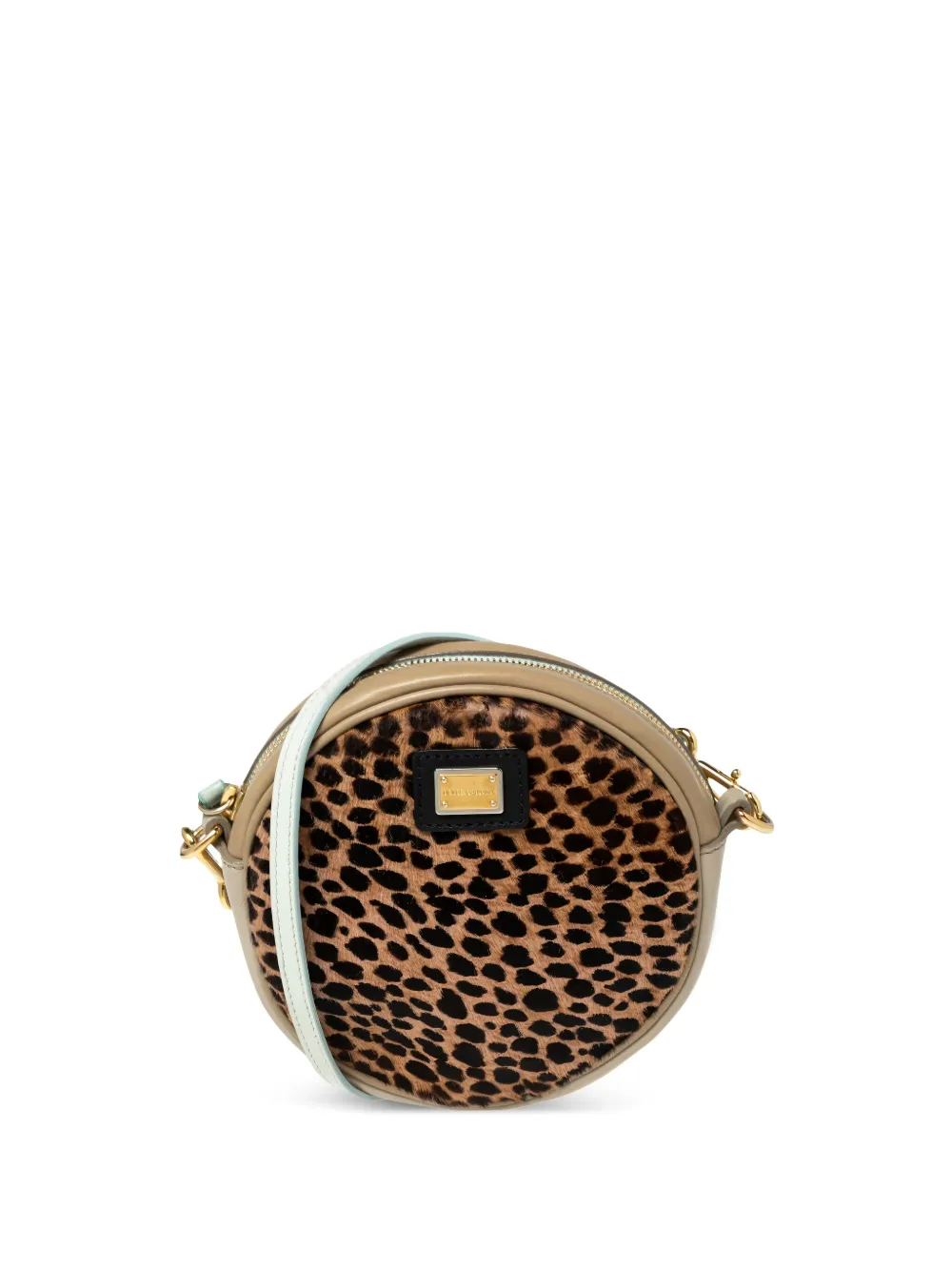 Dolce & Gabbana Pre-Owned Leo Crepe Glam ショルダーバッグ - ブラウン Dolce & Gabbana Pre-Owned Leo Crepe Glam ショルダーバッグ - ブラウン