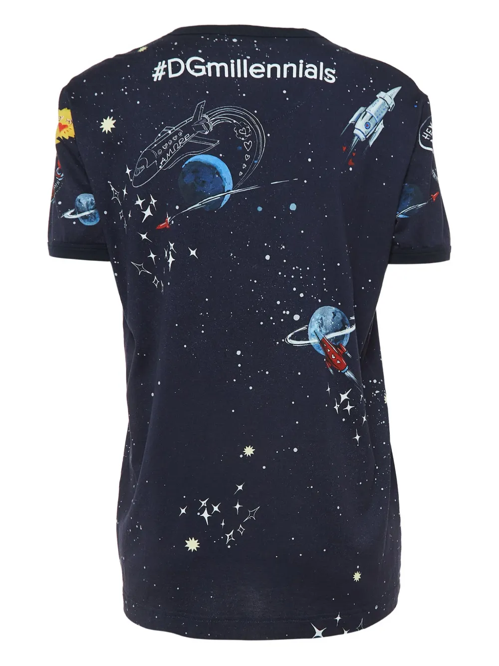 Dolce & Gabbana Pre-Owned playera con estampado Space | Image 2