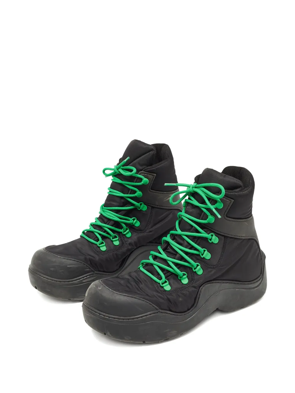 Bottega Veneta Pre-Owned padded lace-up boots | Image 2