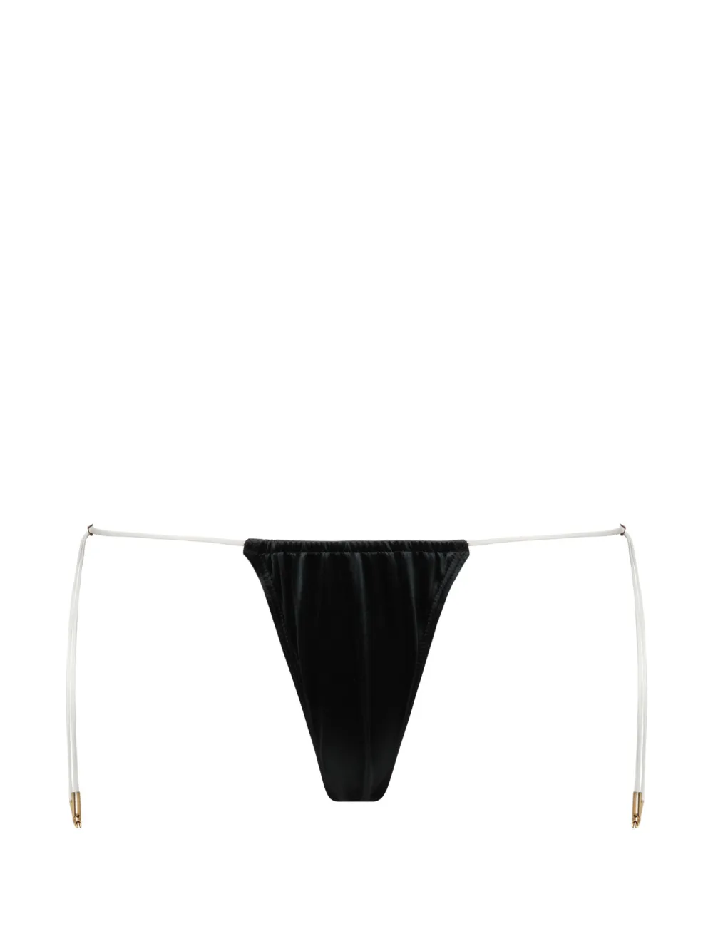 Maison Close Glow string bikini bottom - Nero